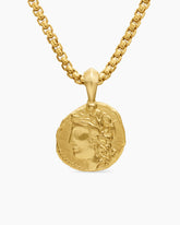 Virgo Amulet in 18K Yellow Gold, 17mm
